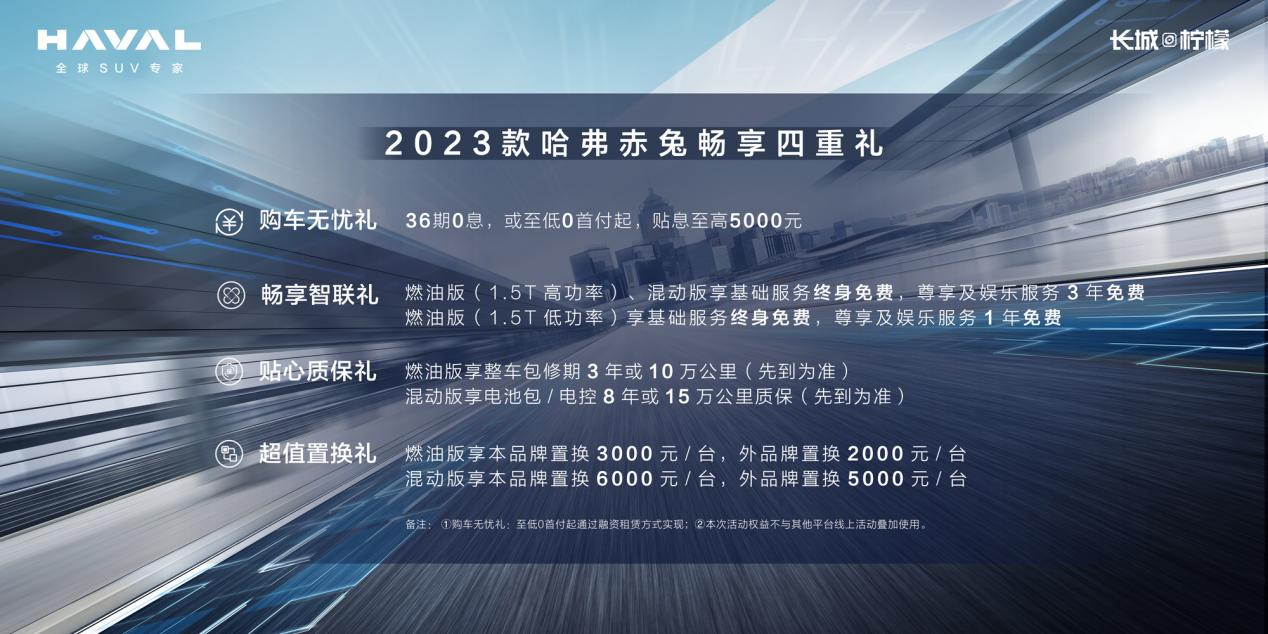 618購車季 就讓2023款哈弗赤兔告訴你什么叫超值！