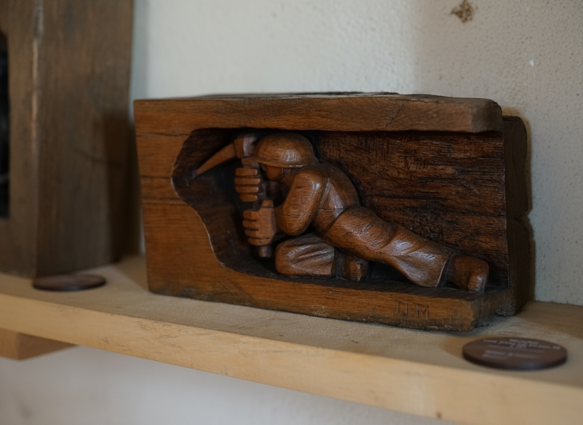 Detalles únicos de las tallas en madera de Ursi