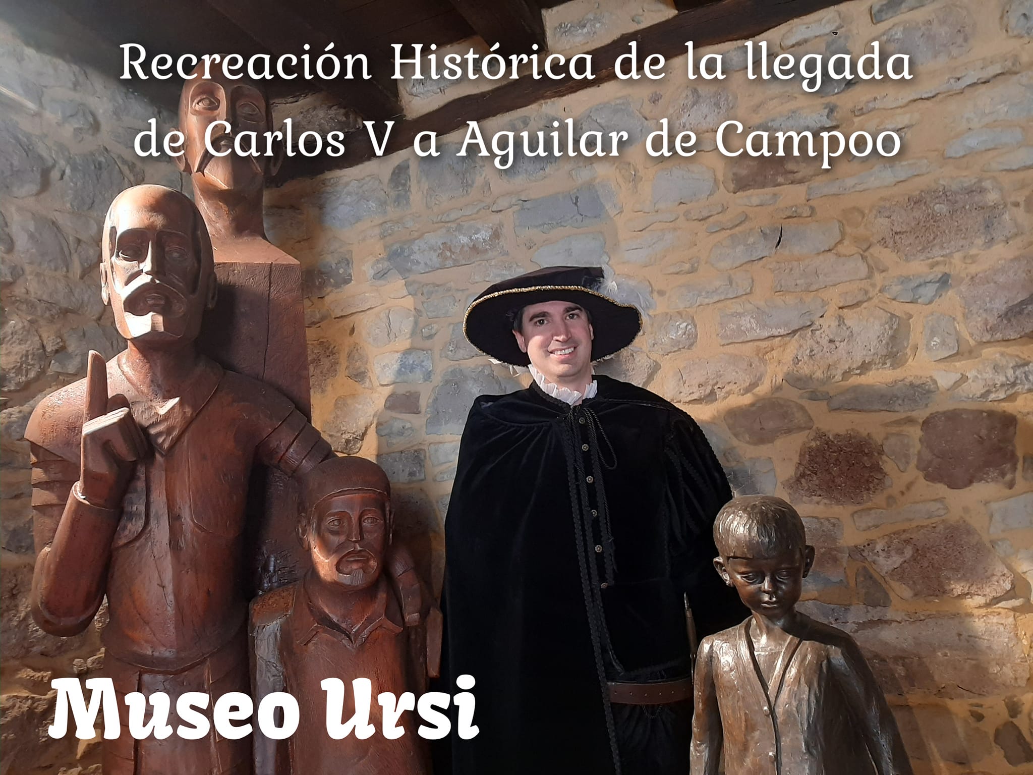 Recreación histórica de la llegada de Carlos V a Aguilar de Campoo